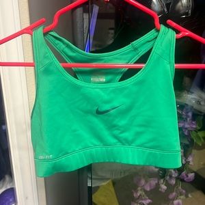 Green Nike Sportsbra